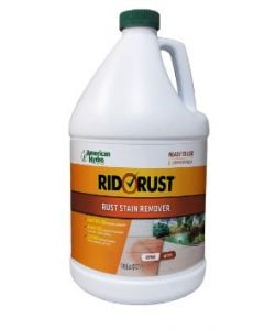 Rid-a-rust Stain Remover 1 Case Qty4  1 Gal Stain Remover 2662